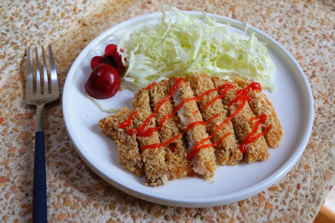 日式炸猪排（非油炸 揚げないとんかつ）