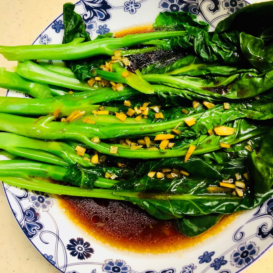 白灼芥蓝