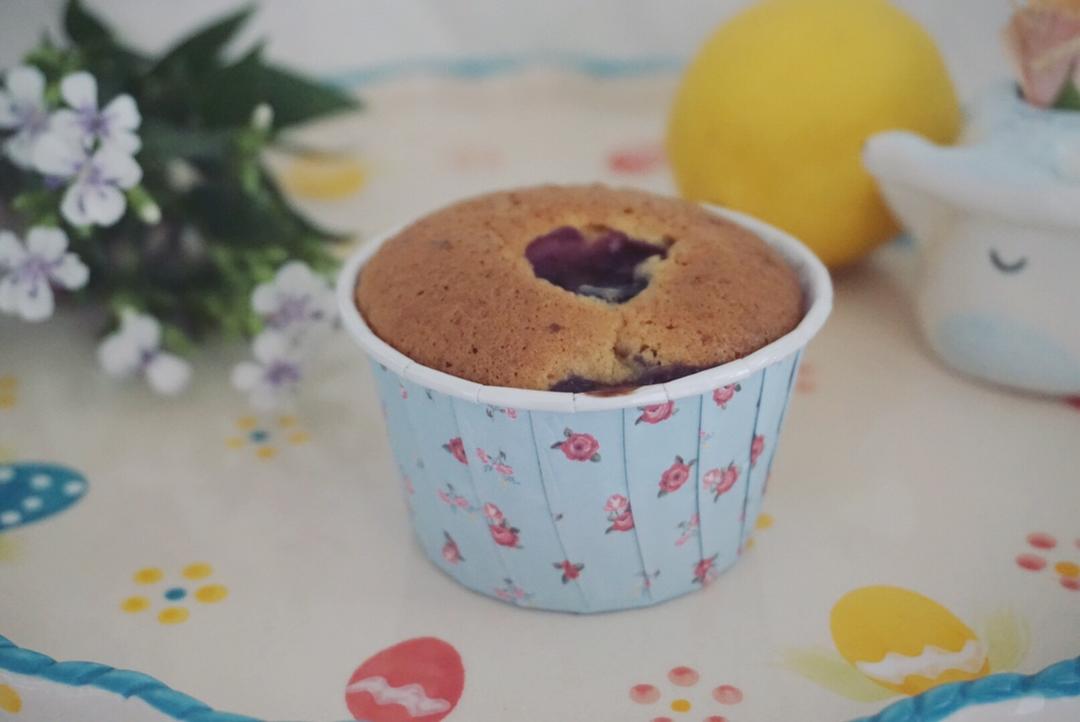 蓝莓玛芬蛋糕 Blueberry Muffin