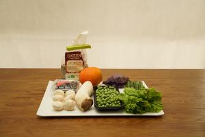 健康减脂早餐：紫薯藜麦沙拉配煎蘑菇的做法 步骤1