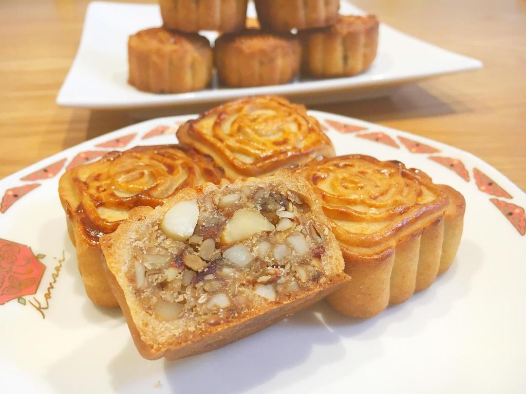 五仁月饼的做法