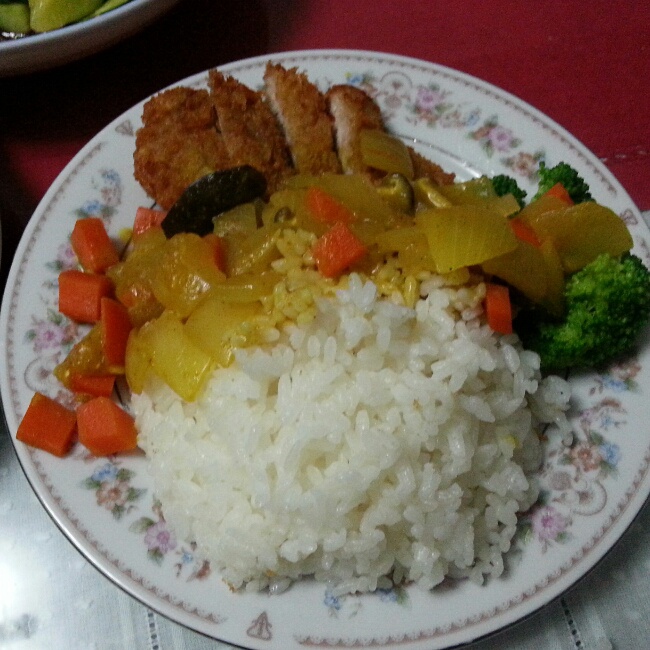 炸猪排咖喱饭