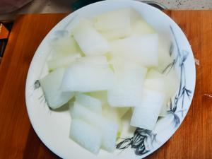 海米冬瓜粉丝汤的做法 步骤1