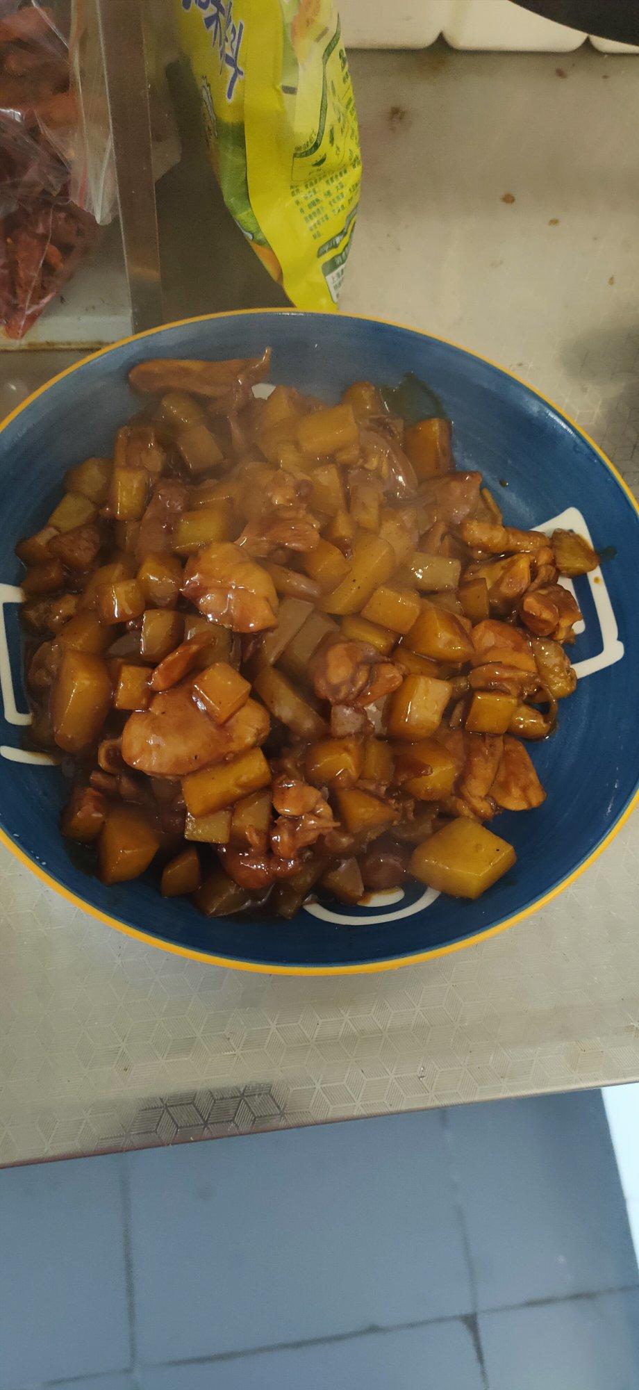㊙️超好吃，连吃两碗，黑椒鸡肉土豆饭‼️