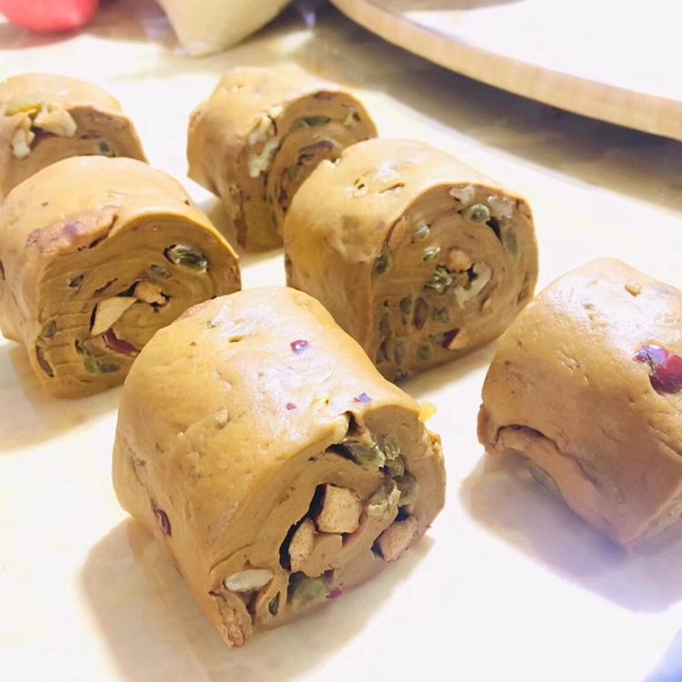 有料的红糖馒头（土豪包）