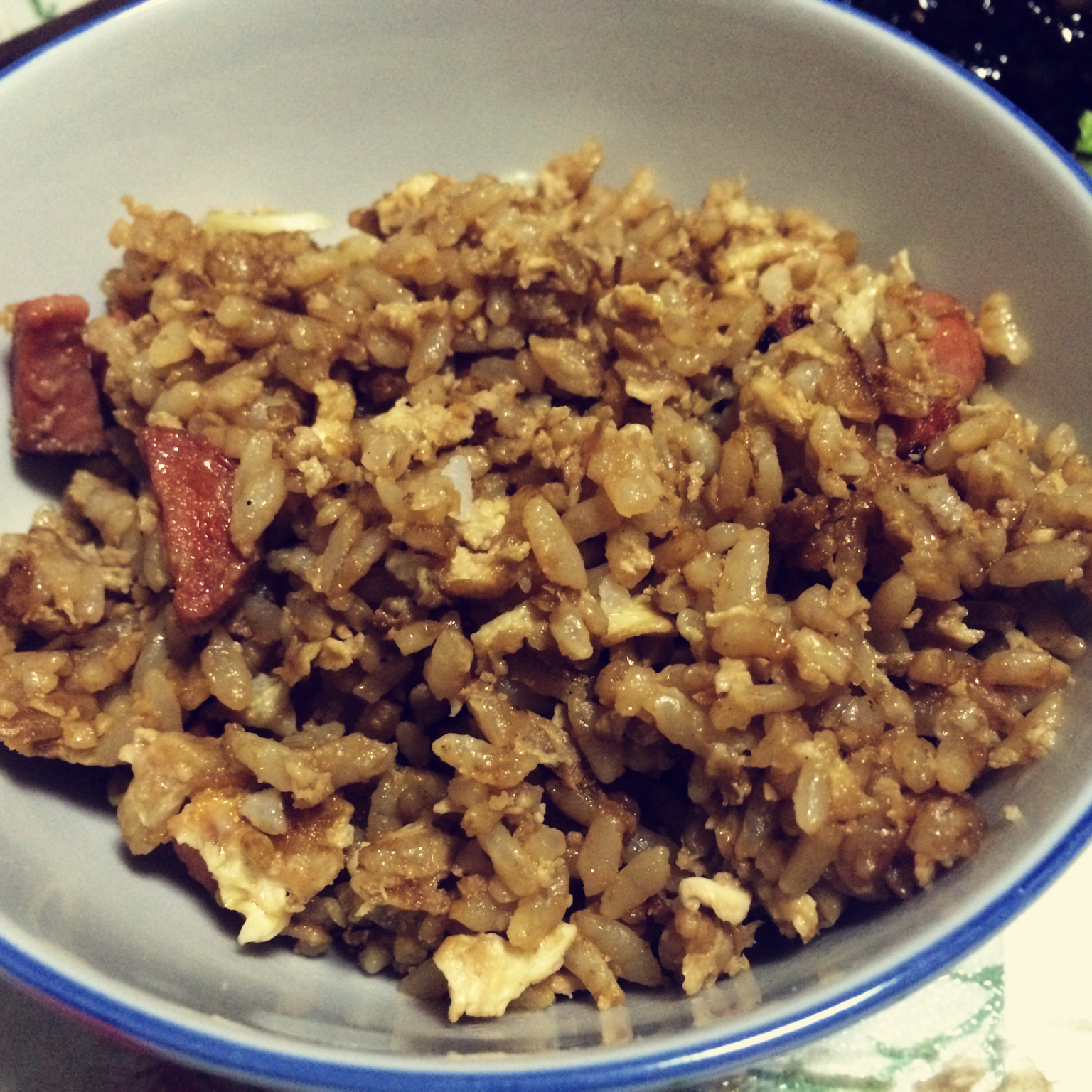 最好吃的-----酱油炒饭