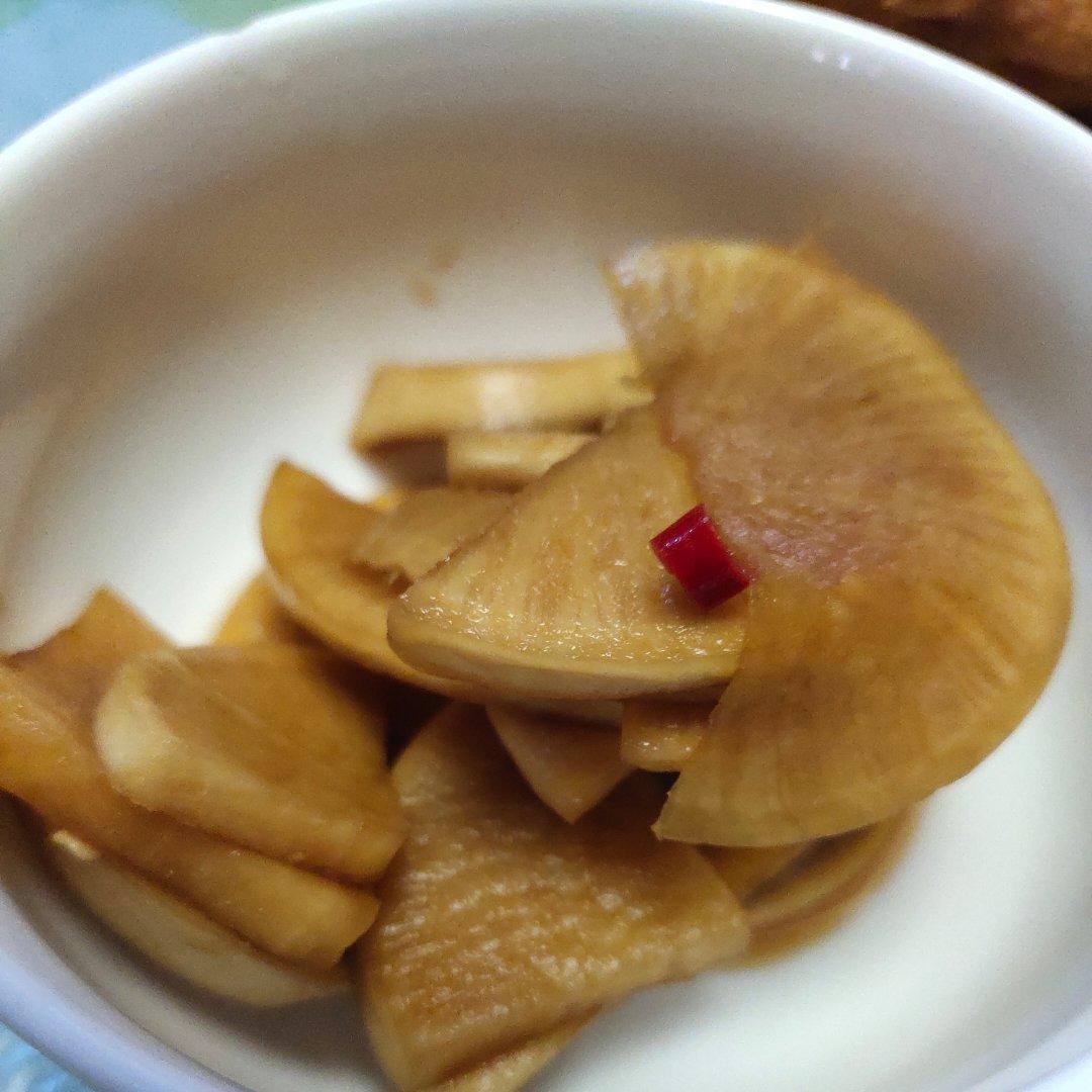 百吃不厌的腌萝卜