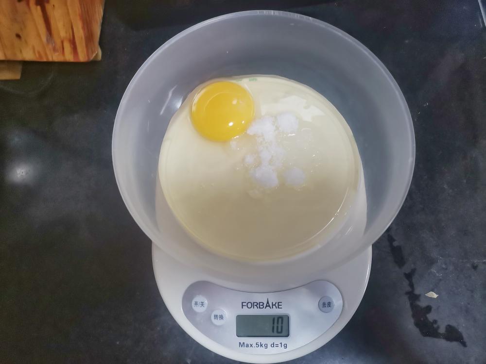 纯奶手撕吐司的做法 步骤1