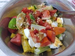 泰式酸辣黄瓜玉米沙拉（简单版）的做法 步骤5