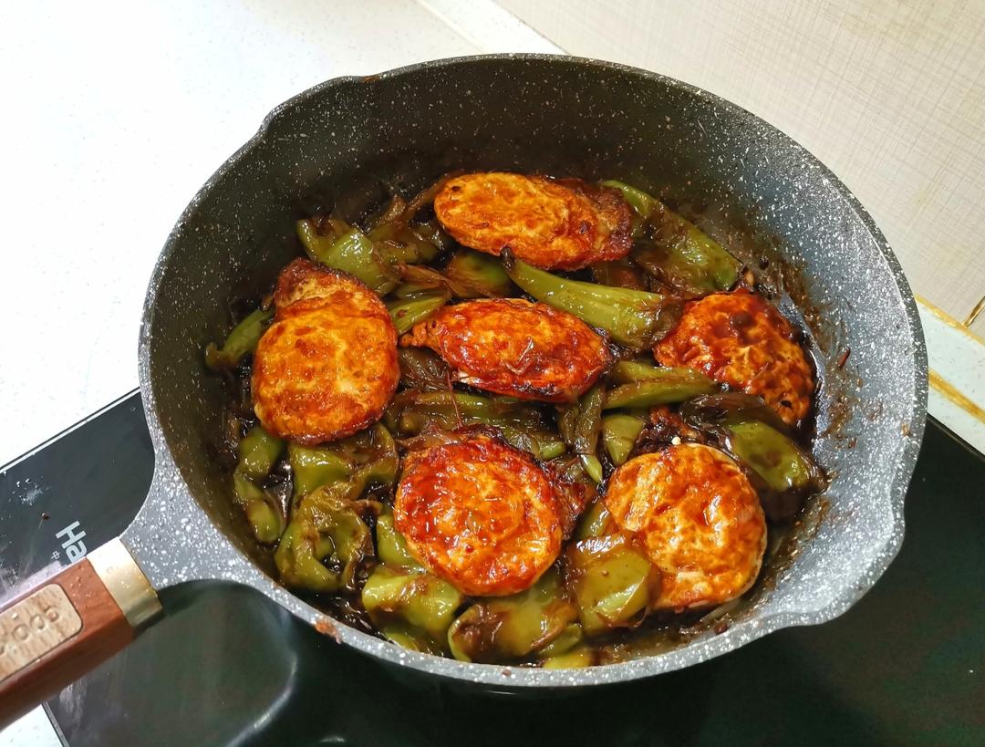 『素』尖椒荷包蛋的做法