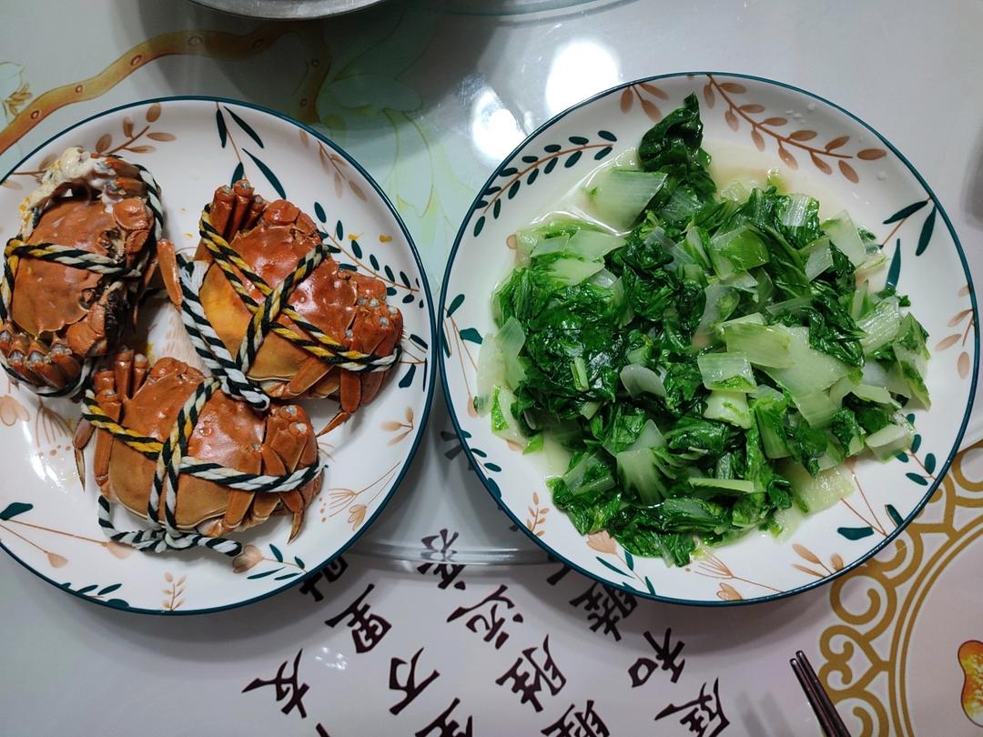 今天吃清炒小白菜