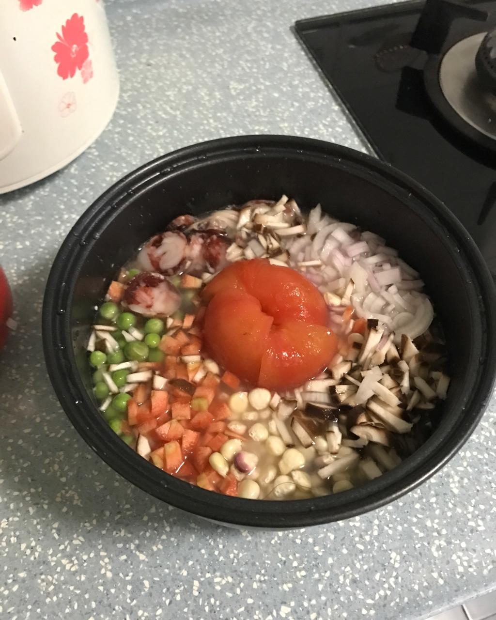 番茄焖饭