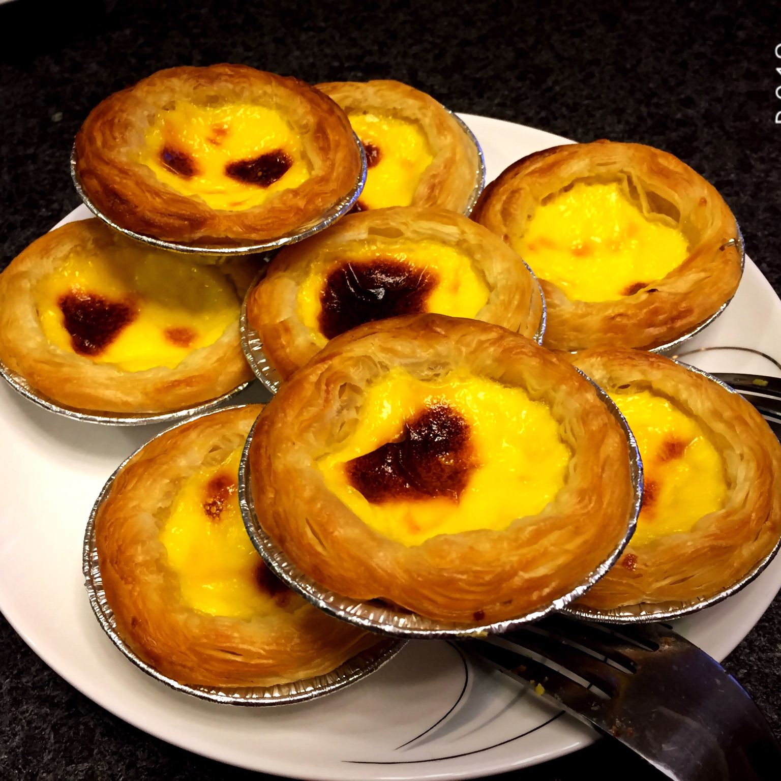 超完美味道超正的蛋挞配方，比KFC的还要嫩还要香~做过最好吃的蛋挞配方