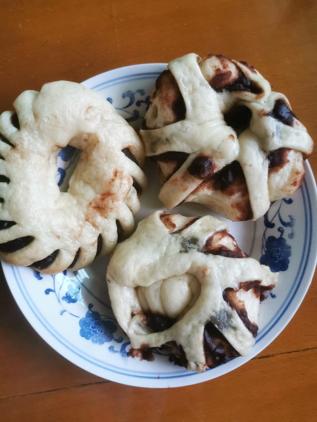 豆沙包豆沙花卷（一次发酵）