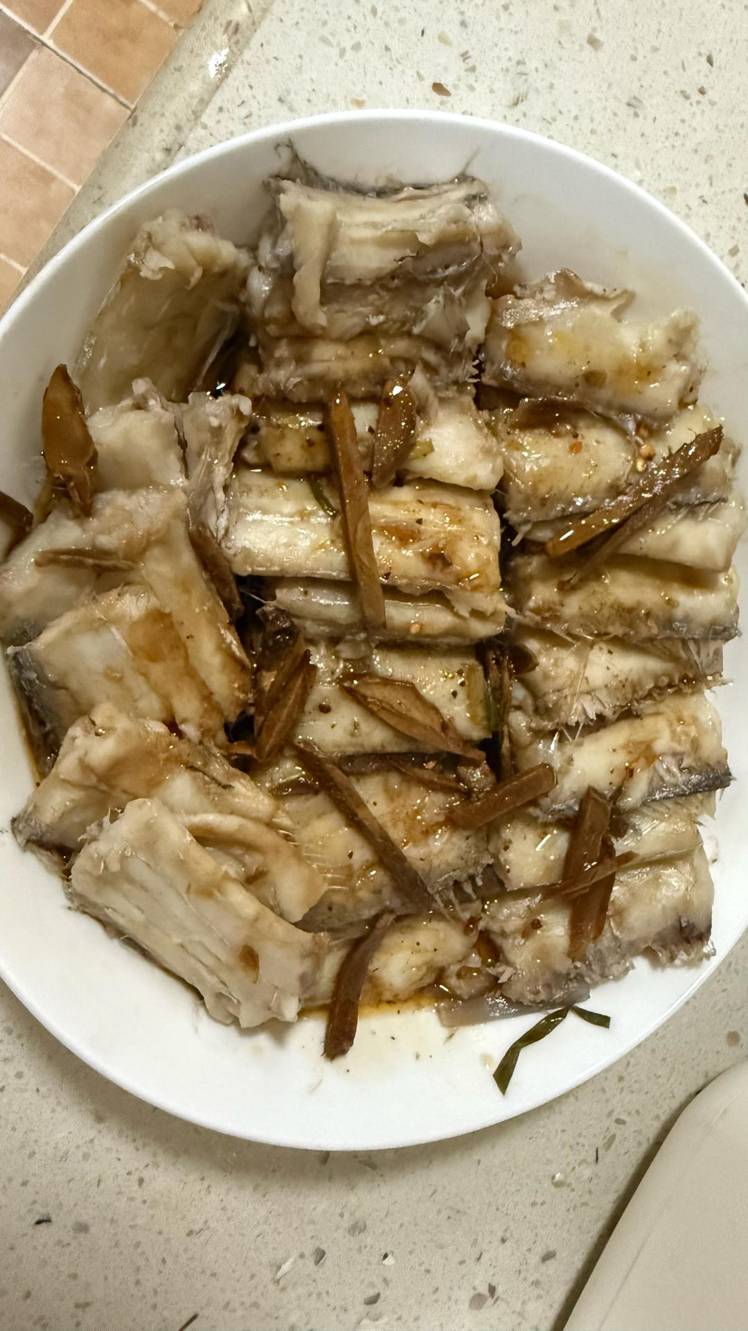 清蒸带鱼❗️检验带鱼是否新鲜的不二法门✌
