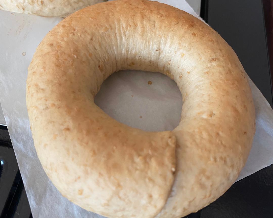 燕麦贝果🥯（中筋面粉版）