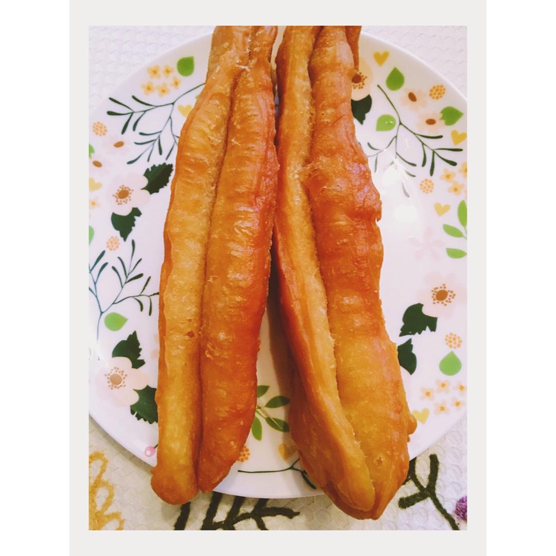 健康无添加不太蓬松的油条