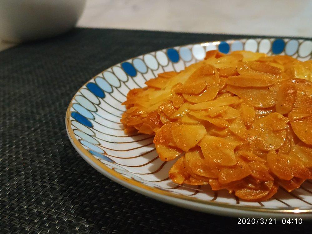 法国PH大师的杏仁瓦片饼干Almond Tuile