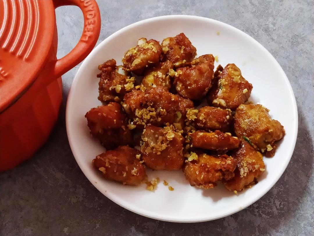 蒜香椒盐排骨【2月北鼎珐琅锅食谱】