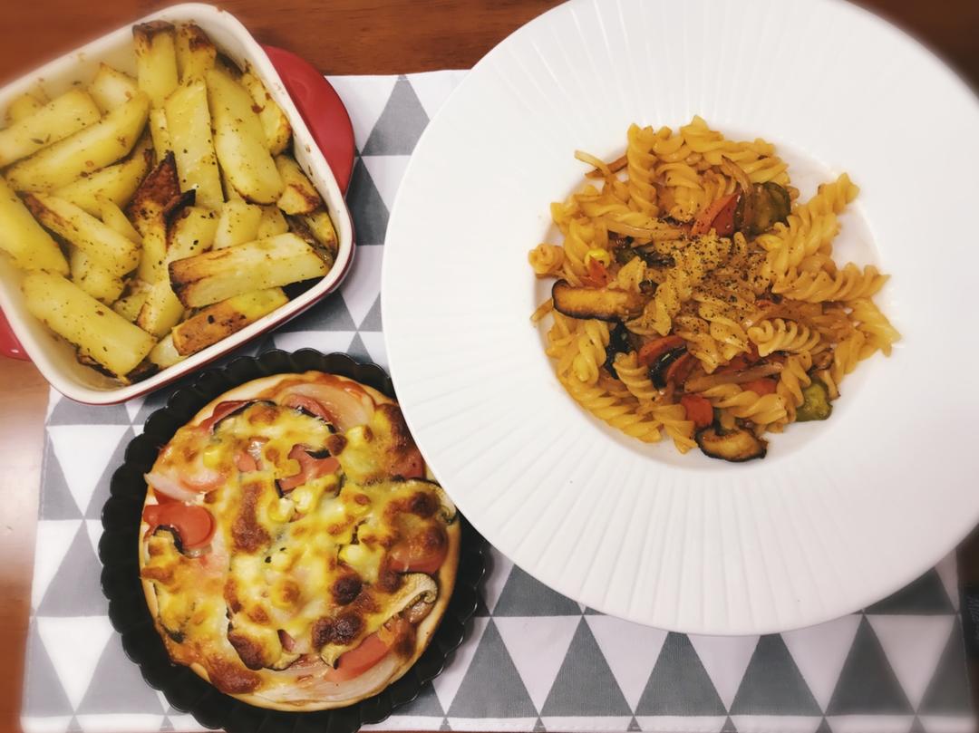 8寸纯手工什锦披萨