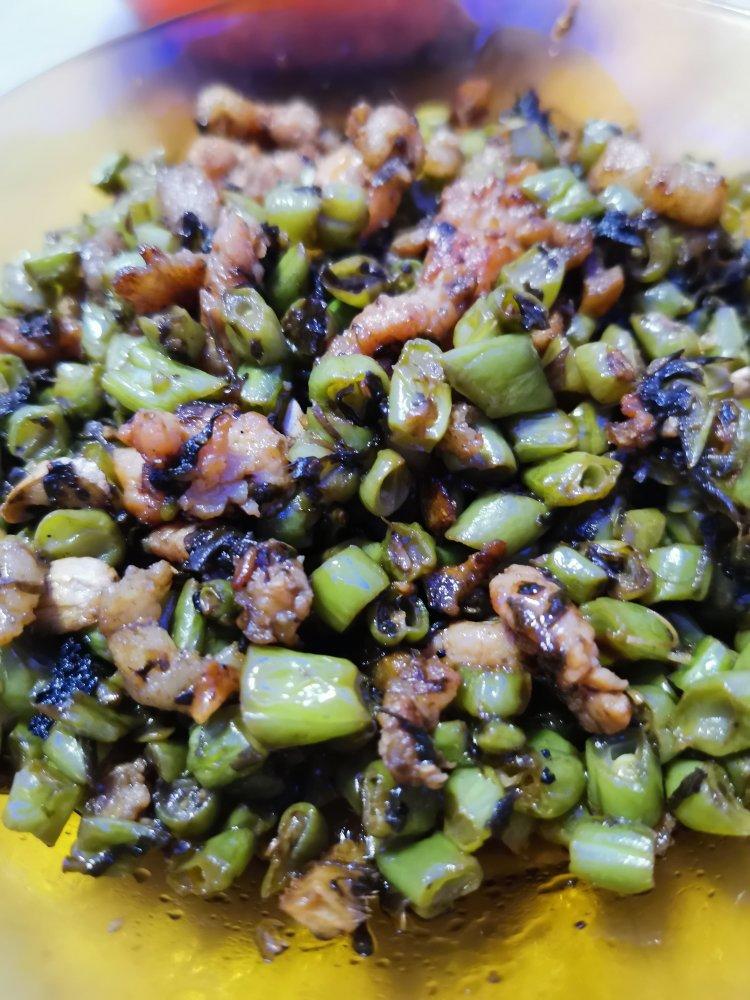 橄榄菜肉末四季豆