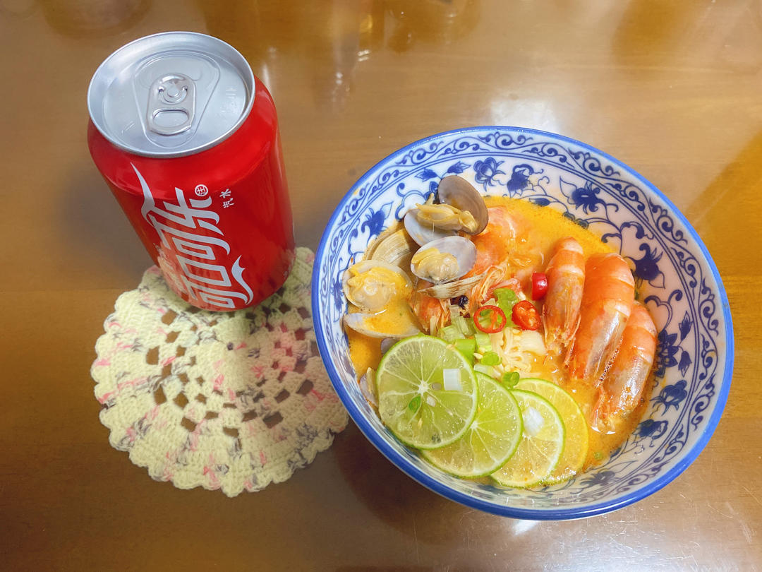 被夸爆的冬阴功汤【泰国学厨】超级好操作！