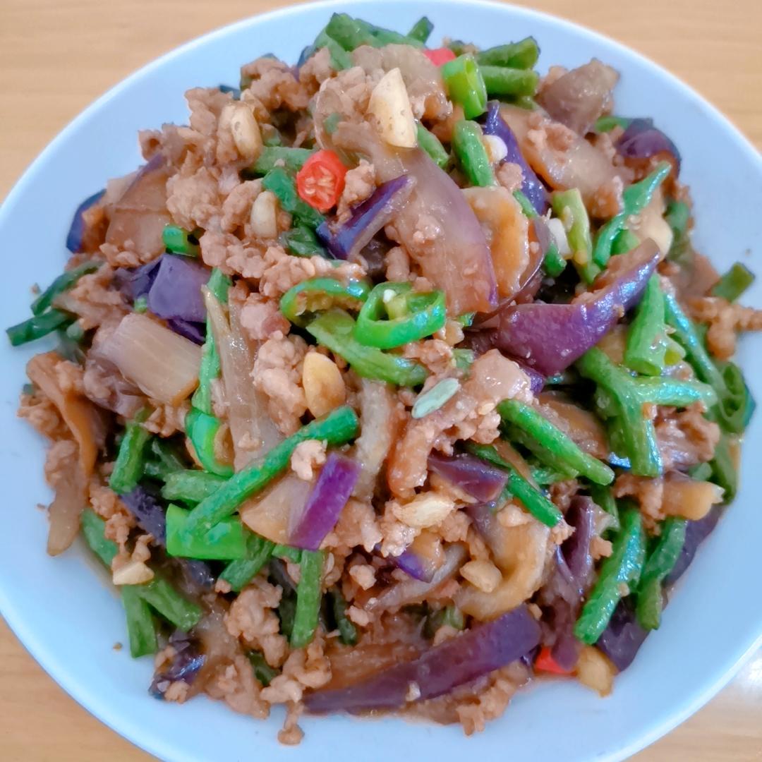 茄子豆角（米饭杀手系列一）