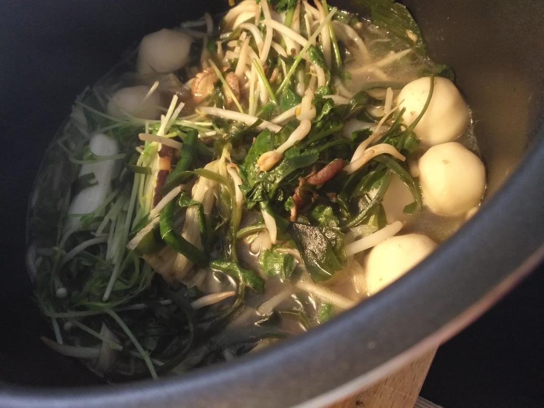 家庭简易版火锅 快手自制