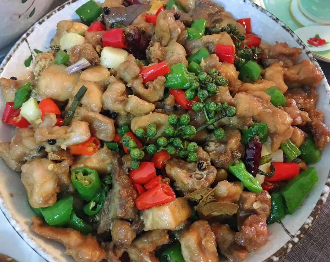 双椒兔丁（重口味江湖菜）