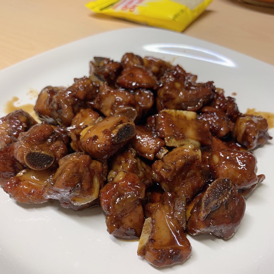 糖醋排骨/糖醋小排（不放油）（12345口诀做出正宗上海本帮）