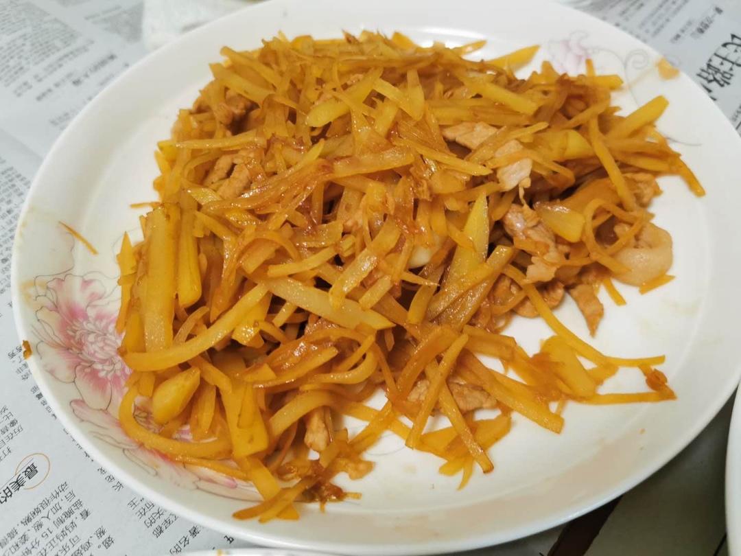 家常素炒菜花，清脆！