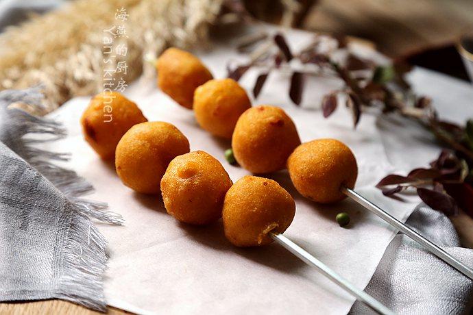 馋嘴小零食黄金南瓜丸的做法