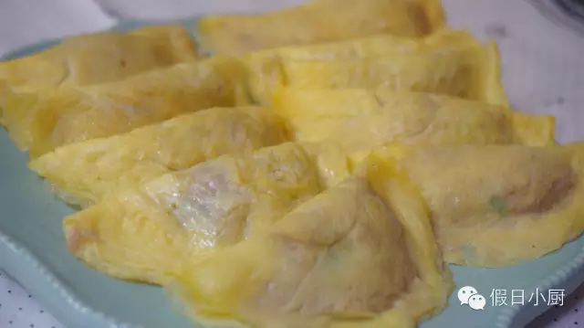 家常菜谱之蛋饺的做法的做法
