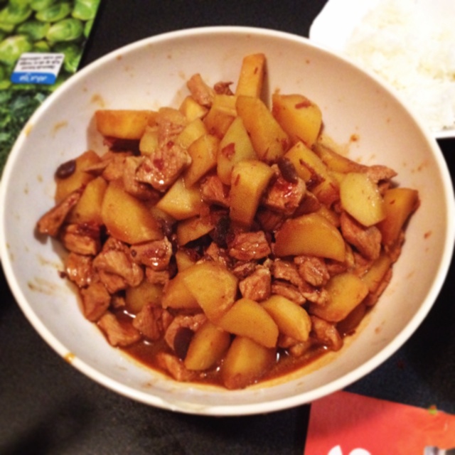 土豆烧肉