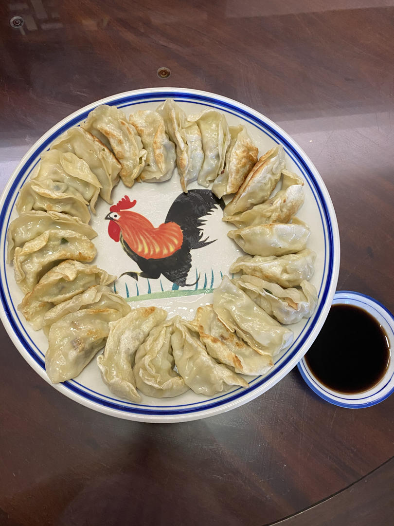 猪肉大葱烫面蒸饺