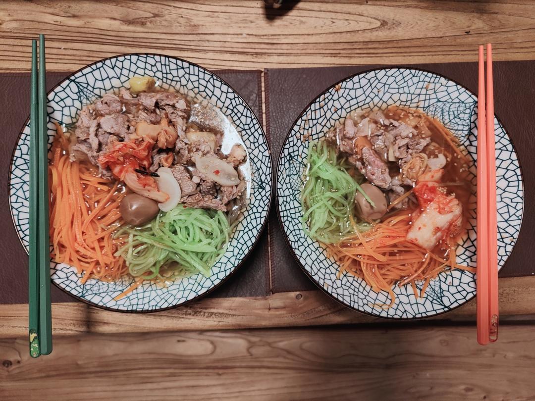 韩剧同款美食‼️低卡解腻～韩式荞麦冷面