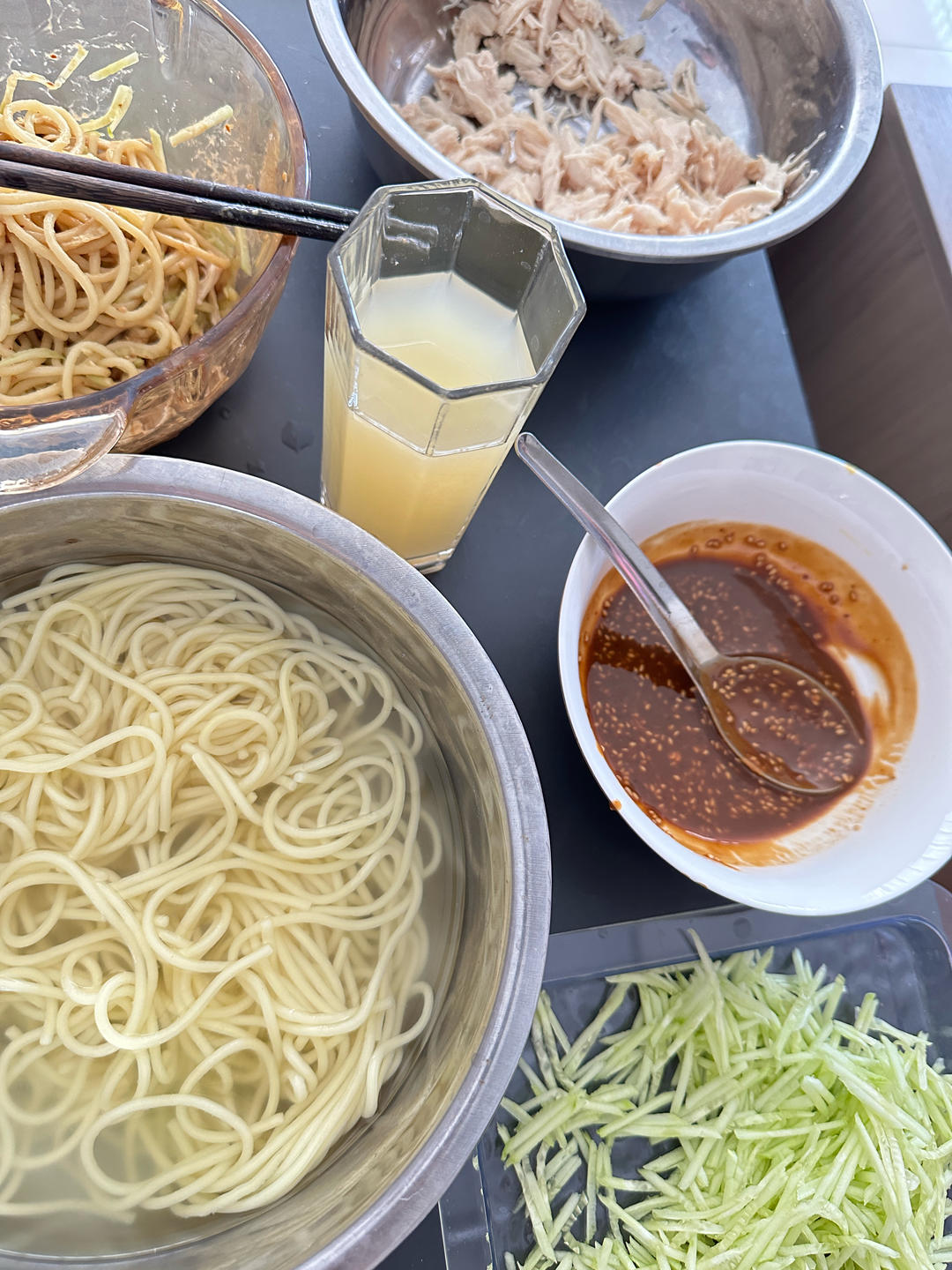 天热必吃麻酱拌面