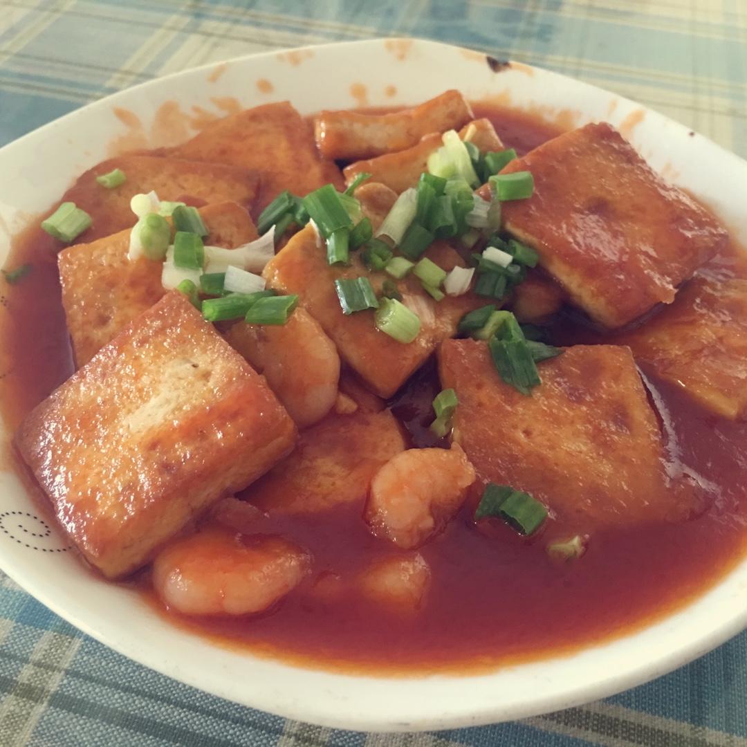 鲜虾番茄豆腐