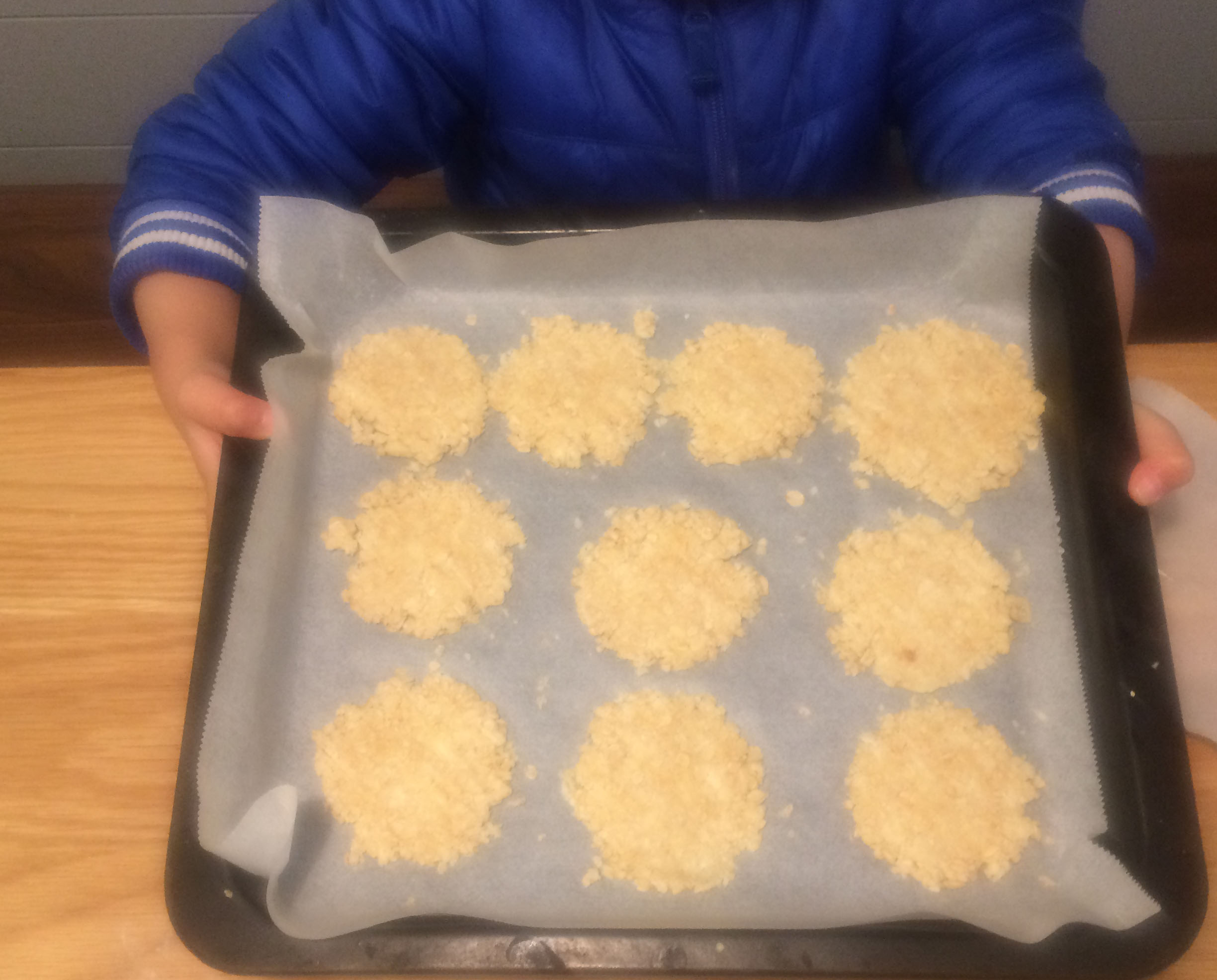 4岁娃神制作--零热量燕麦饼的做法 步骤10