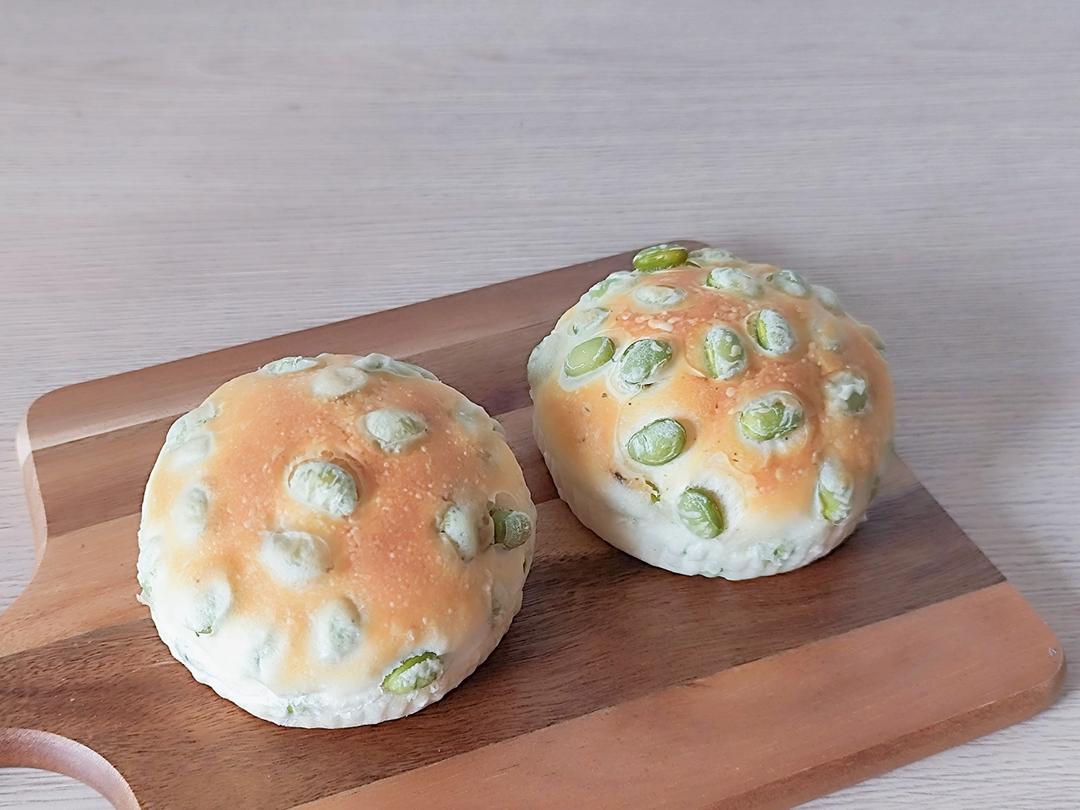 毛豆面包