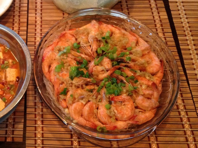 蒜蓉粉丝蒸大虾