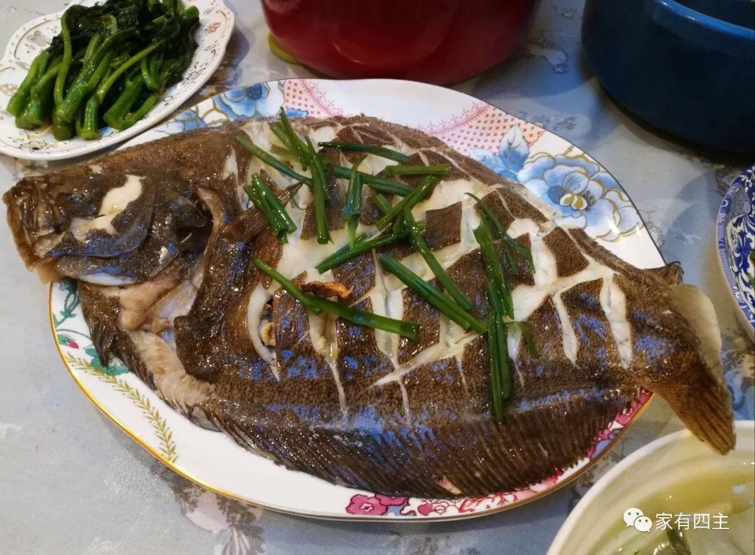 清蒸多宝鱼