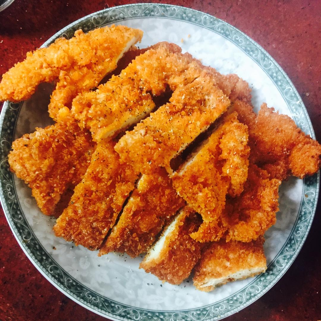 陈蜜蜜做的香酥炸鸡排