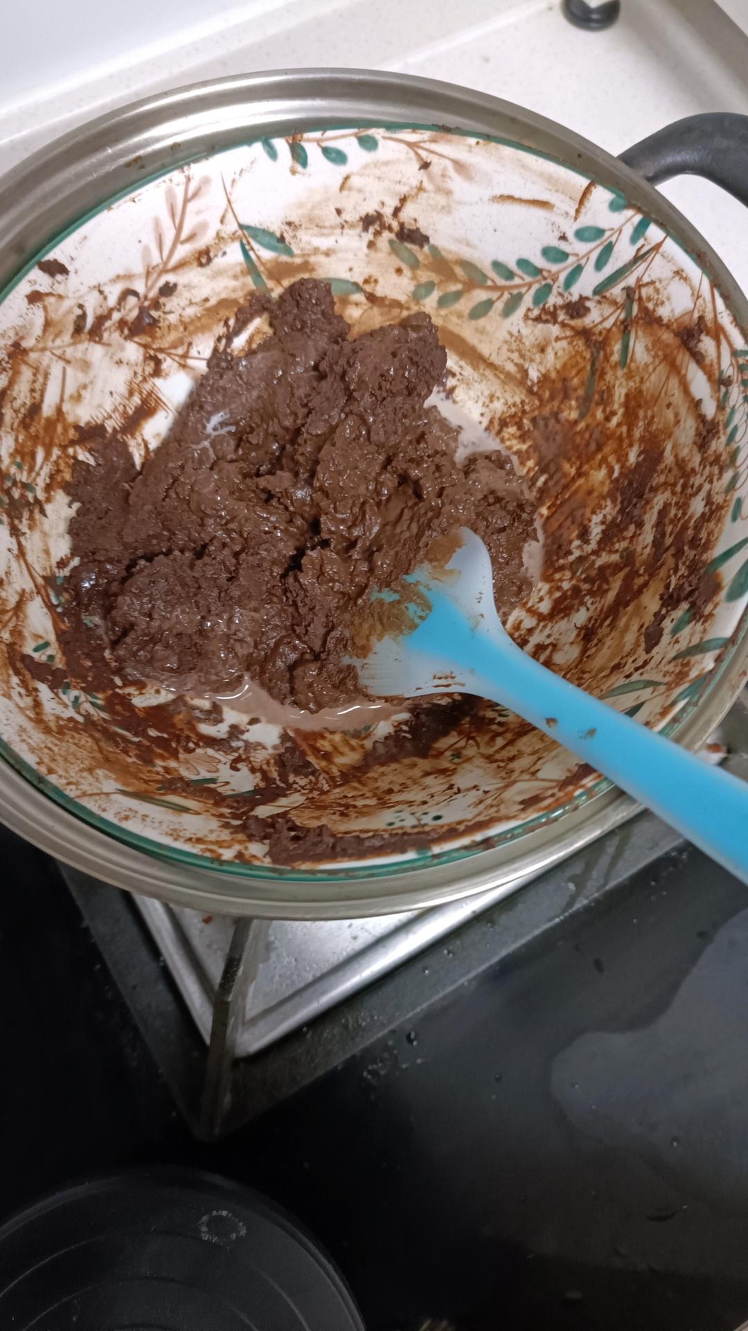 可可粉制简易巧克力