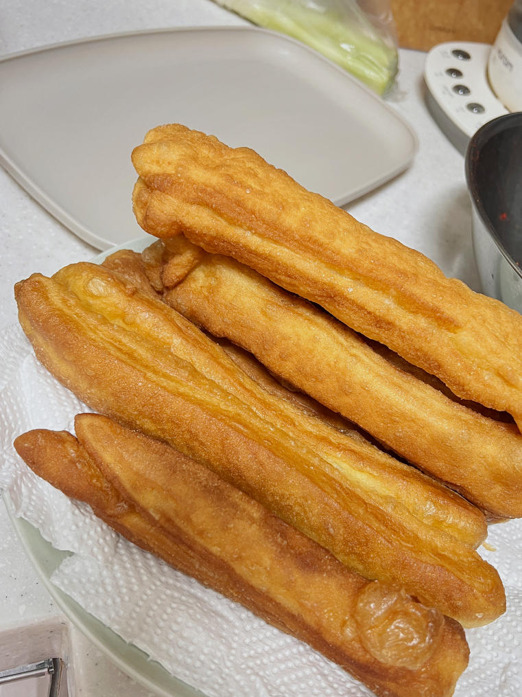 早餐必备|家庭版自制大油条