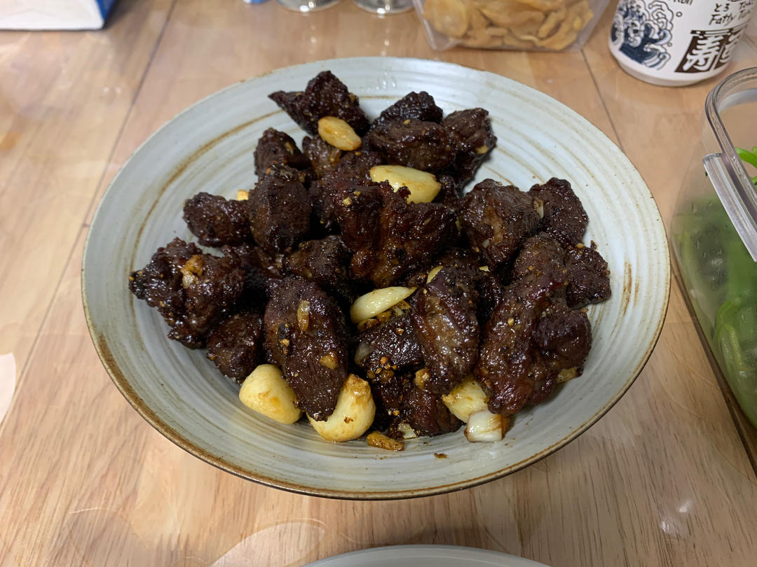 黑蒜子牛肉粒-津门秘方-家庭制作详细版