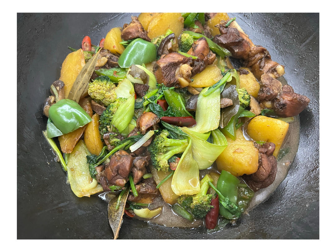 外卖第一名，简单在家做|黄焖鸡米饭