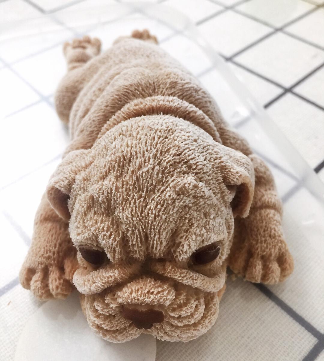 手机用户69261n5s做的沙皮狗慕斯冰淇淋