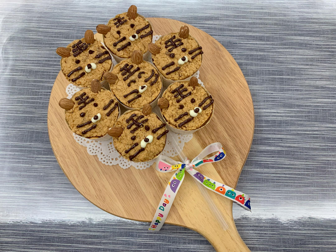 虎年杯子肉松海苔香葱蛋糕