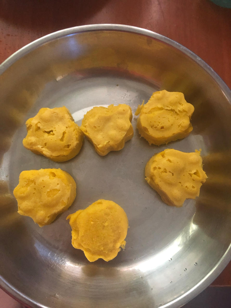 宝宝辅食，南瓜蒸糕，松软入口即化，补锌健脾哦